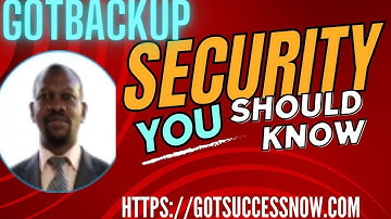 Why You Need to Know About Gotbackup Security Now