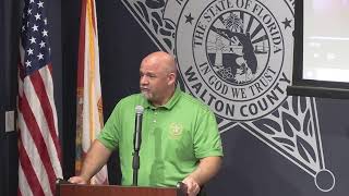 PRESS CONFERENCE REGARDING ACTIVE SHOOTER STOPPED BY WCSO DEPUTY AT SANDESTIN; ONE FATALITY, MULT…