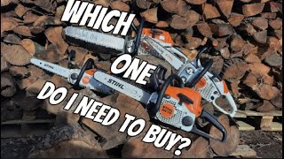 What Is The BEST STIHL CHAINSAW?