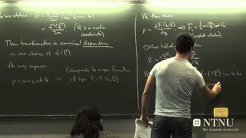 47: Poisson brackets  - Part 1