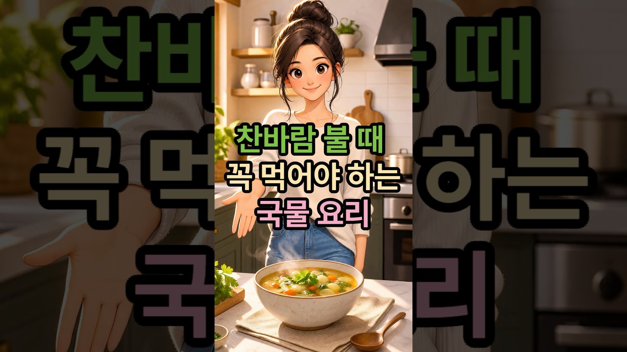 찬바람 불 때 꼭 먹어야 하는 국물 요리 레시피 숏폼 썸네일