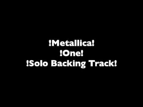 Metallica One solo Backing Track! Umiker Pascal