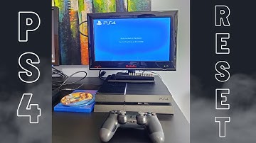 Play Station 4 Factory Reset - 2023
