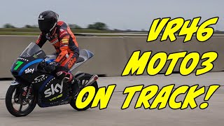 I Take My VR46 KTM Moto3 ON TRACK!
