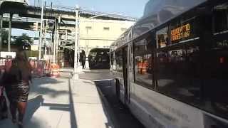 720p⁶⁰ NYCT Bus: New Flyer Xcelsior XD40 7258 B20 Bus @ Fulton Street/Van Sinderen Avenue
