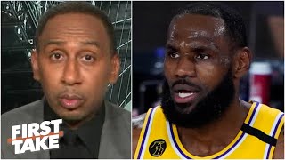 Stephen A. reacts to the Lakers losing to the Raptors | First Take