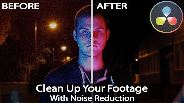 How To Video Noise Reduction In Davinci Resolve 16