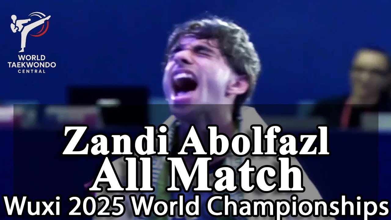 Zandi Abolfazl -58kg GOLD All Match at Wuxi world championships 2025