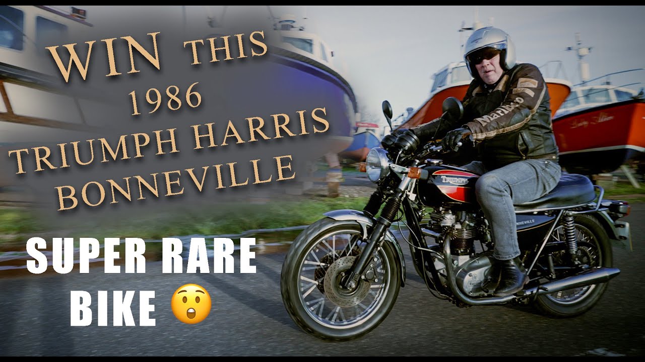 WIN this Super Rare 1986 Triumph Harris Bonneville