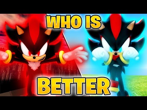 Dark Shadow vs Hero Shadow... Who's Better? | Sonic Speed Simulator