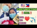 OUR FIRST MEETING 2021 Filipina & American (LDR NO MORE)