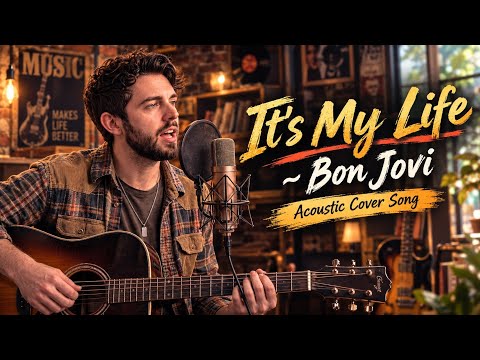 It's My Life ~ Bon Jovi 🎸 | Emotional Acoustic Cover Song Playlist | Classic Rock Vibes