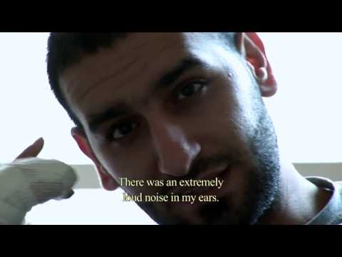 الشهيد أسامة الهبالي يروي كيف تعرض للإصابة في حمص