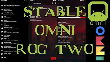 Installing Omni Android 12 Stable Official On Asus Rog Phone 2 | Dual Stock flash | Magisk Flash