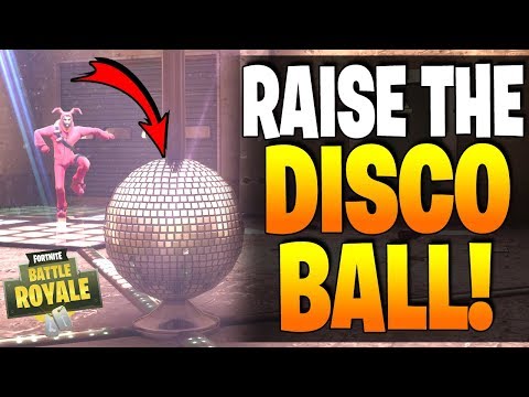 Vídeo: Fortnite - Explicação De Dança Com Outras Pessoas Para Levantar O Disco Ball Perto Do Lago Loot