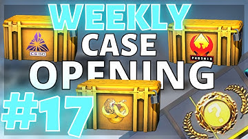 WEEKLY CSGO CASE OPENING Until I GET KNIFE/GLOVES #17