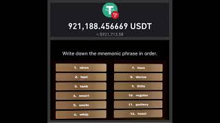 Trust wallet secret phrase key