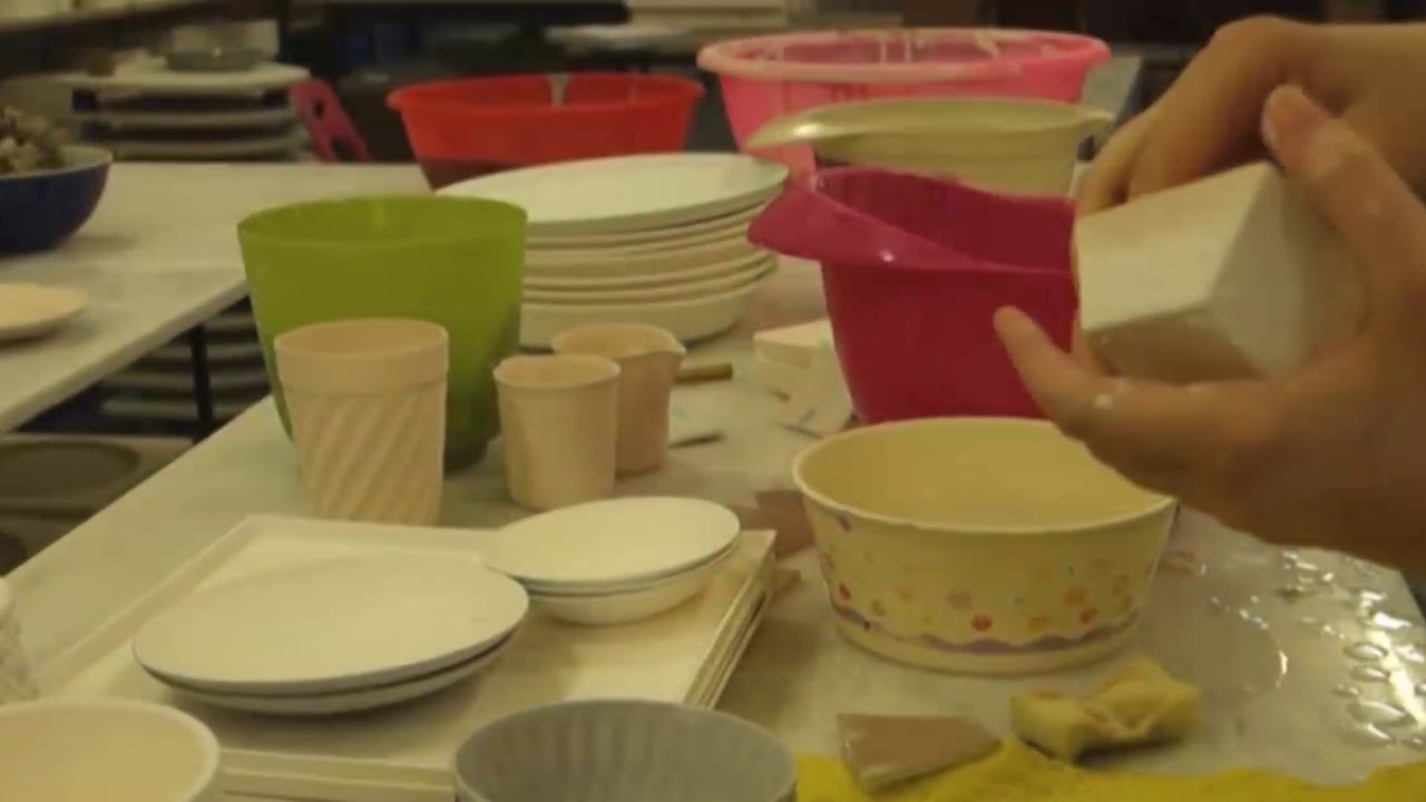 wet sanding bisque porcelain