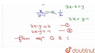 A fraction becomes (1)/(3) when 2 is subtracted from the numerator and it becomes (1)/(2) when 1...