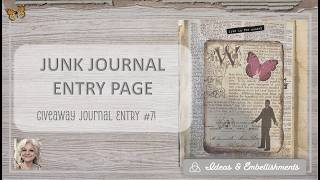 A New Page in the Giveaway Journal! - Entry #7 (reloaded)