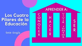 LOS CUATRO PILARES DE LA EDUCACIÓN | Sele Gogía
