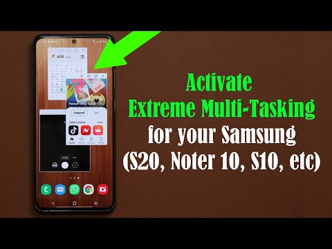 Activate EXTREME MULTITASKING on your Samsung Galaxy (S20, Note 10, S10, etc)