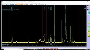 Spinworks 1D NMR data and stacking -processing tutorial