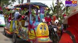 Pawai Budaya / Karnaval Desa Sidobandung - Anak Didik \u0026 Warga Sidobandung ❤ HUT RI ke 71 - Part 2