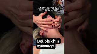 Double chain remove massage steps.#massage #detoxfacemassage #massagetherapy #selfcare #viralshorts
