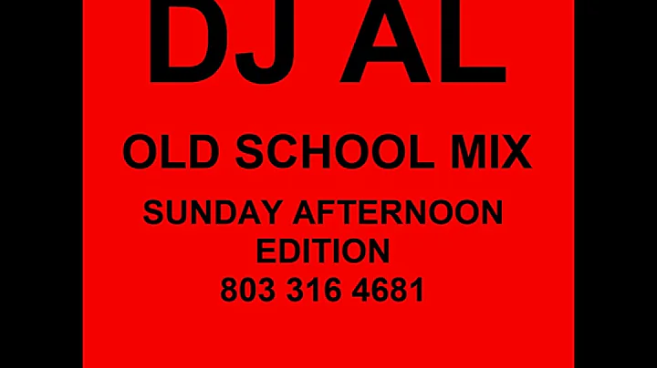 OLD SCHOOL SUNDAY HIP HOP & R&B 803 316 4681