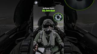 nasa captures the eclipse from 50,000 feet above earth #shorts