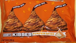 Pumpkin Spice Hershey's Kisses Taste Test & Review