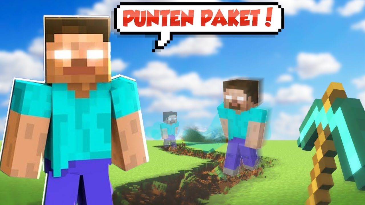 HEROBRINE ULTRA REALISTIC INI BIKIN TRAUMA  VILALGER DI TEARDOWN !!!