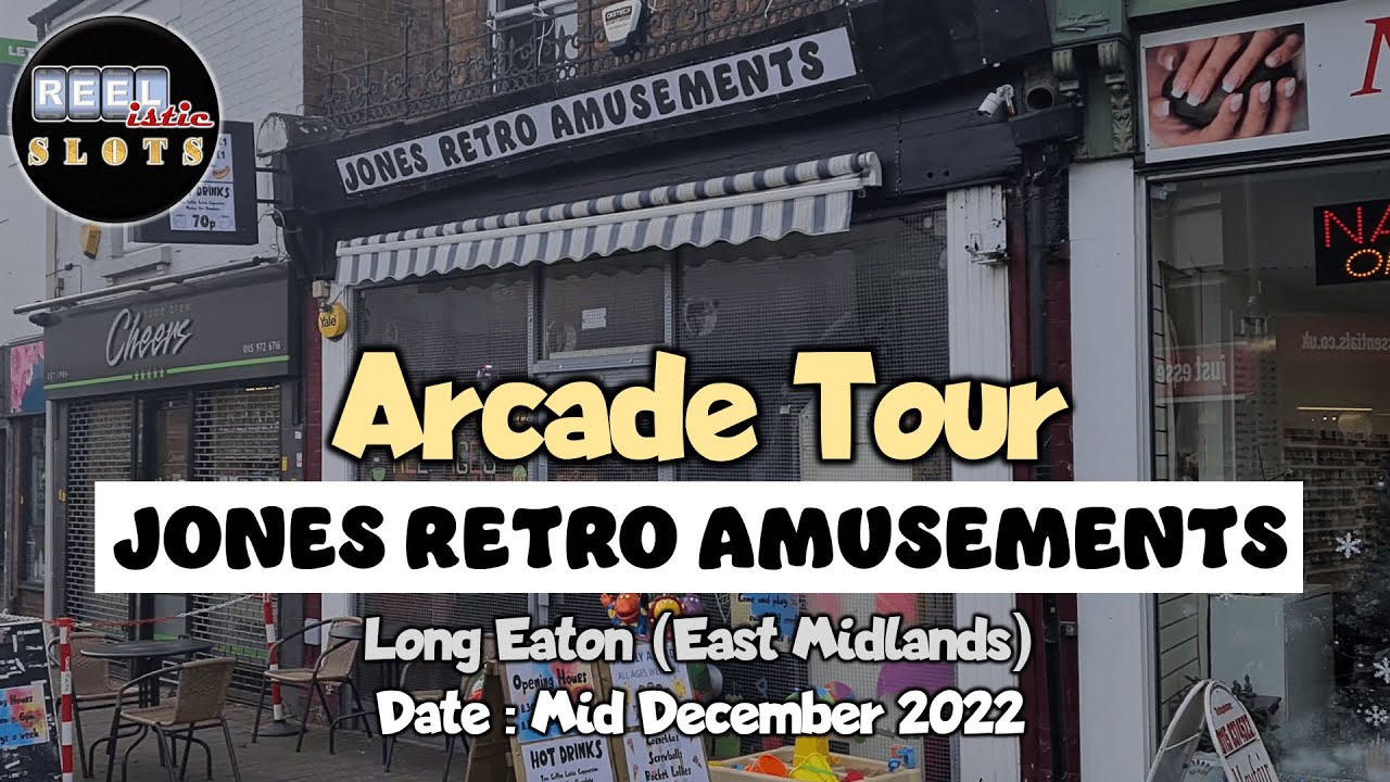 ARCADE TOUR Jones Retro Amusements Long Eaton East Midlands Only ARCADE TOUR Jones Retro Amusements Long Eaton East Midlands Only