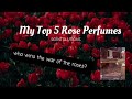 My top 5 Rose Perfumes🌹 (if you love Rose, you&#39;ll love these) #roseperfume,#perfumereview