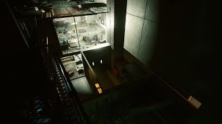 Cyberpunk 2077 exploring out of bounds inside Totentanz (2 methods)