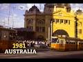 What Melbourne Looked Like in 1981 — Cars, Trains, Trams & Street Life