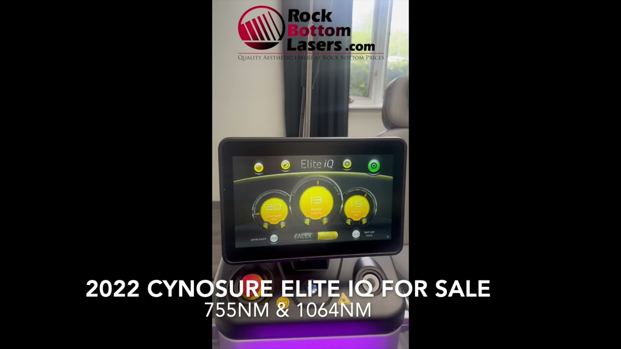 2022 Cynosure Elite IQ – 755nm & 1064nm Laser For Sale