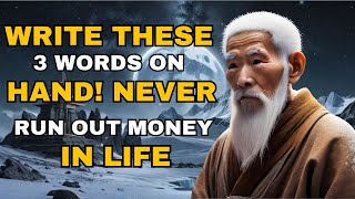 Famous Write These 3 NUMBERS on your hand AND YOU WILL never be short OF MONEY | Money Abundance Buddhism Wealth