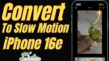 How to Convert iPhone 16e Video to Slow Motion (Record Slow Motion)