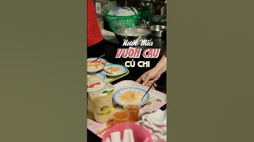 Nước mía Vườn Cau - Quán nước mía nổi tiếng nhất Củ Chi #củchi #cuchi