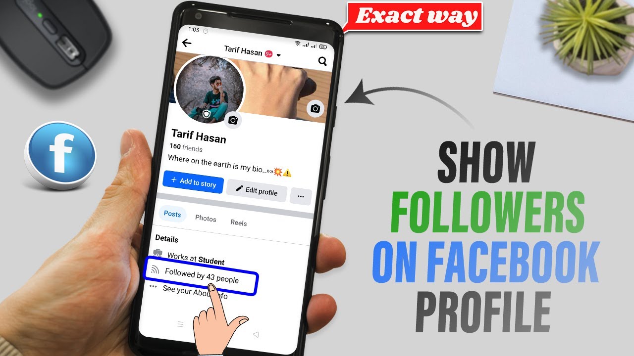 Follower Profile How to show followers on Facebook profile 2025 | Facebook Followers ...