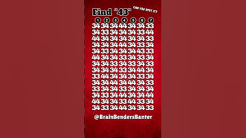 Beat The Numbers Challenge! Go! #shorts