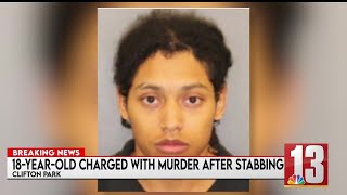 18-year-old charged with murder in Clifton Park stabbing