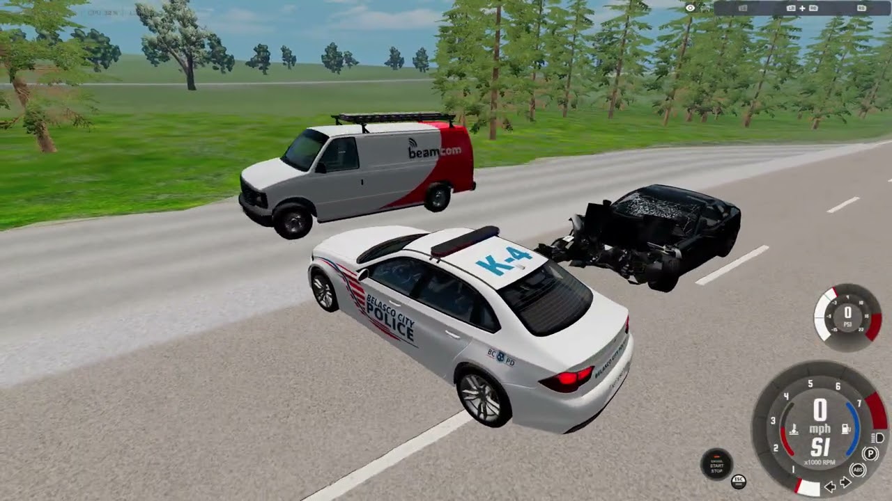 highway police  chase