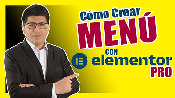 Cómo CREAR un Menú en WordPress Con Elementor PRO - PASO A PASO (2024)
