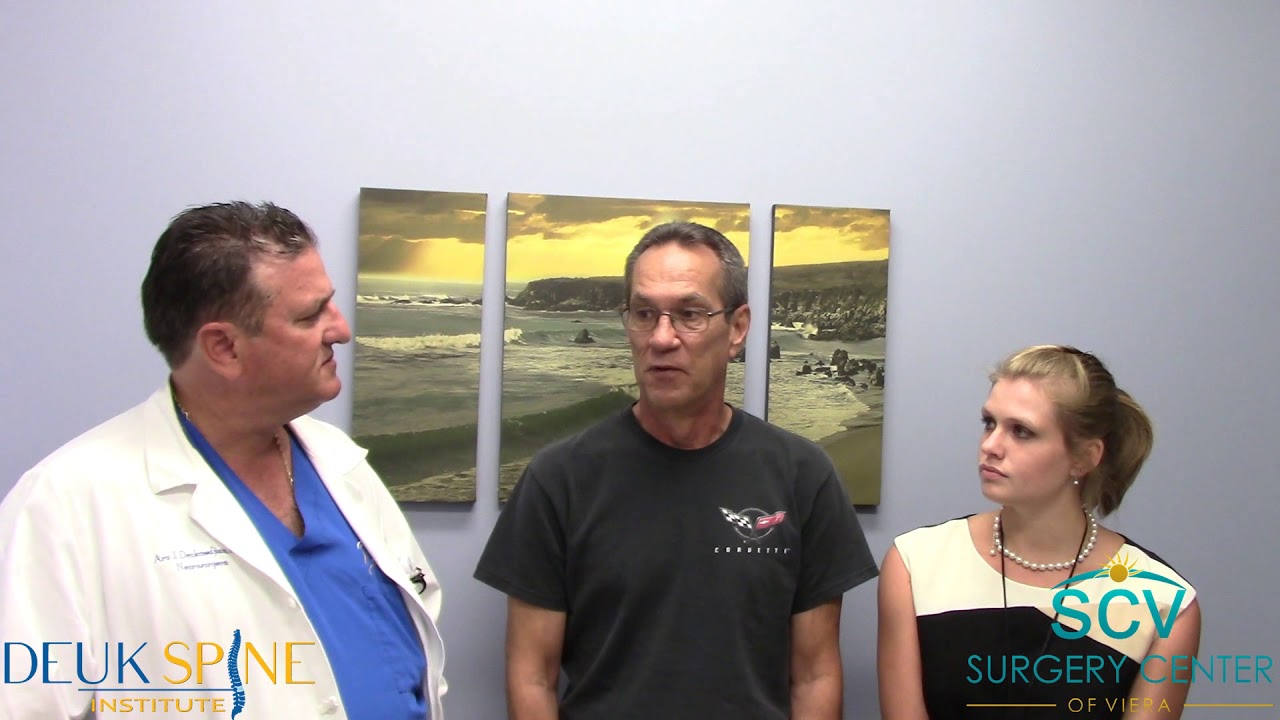 Patient 6 Weeks After Lumbar Fusion and Thanks to Dr. Deuk is 100% Pain Free and Going Back to Work