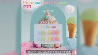 Candy Macaroon Nail Polish Set With Color Sample Gellak Varnishes Soakoff Uv Gel Polish For Nail Sa