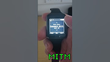 setting up and evil portal on. #lilygo t watch s3 #cybersecurity #ethicalhacking bruce firmware