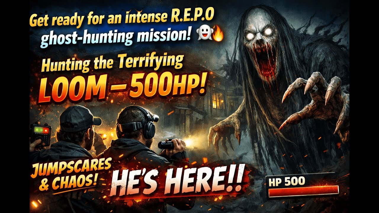 Hunting the SCARIEST Monster Loom in R.E.P.O! 😱👻